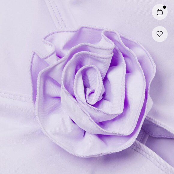 Lilly Pulitzer Ester Rosette One-Piece Swimsuit – Water Hyacinth – Size 14 – NWT - Picture 5 of 6